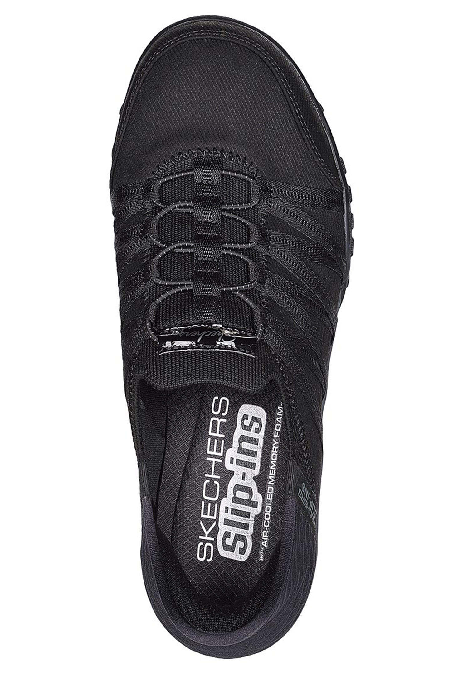Sapatilhas Mulher Skechers Slipins Breathe Easy Roll Me Preto 7/7