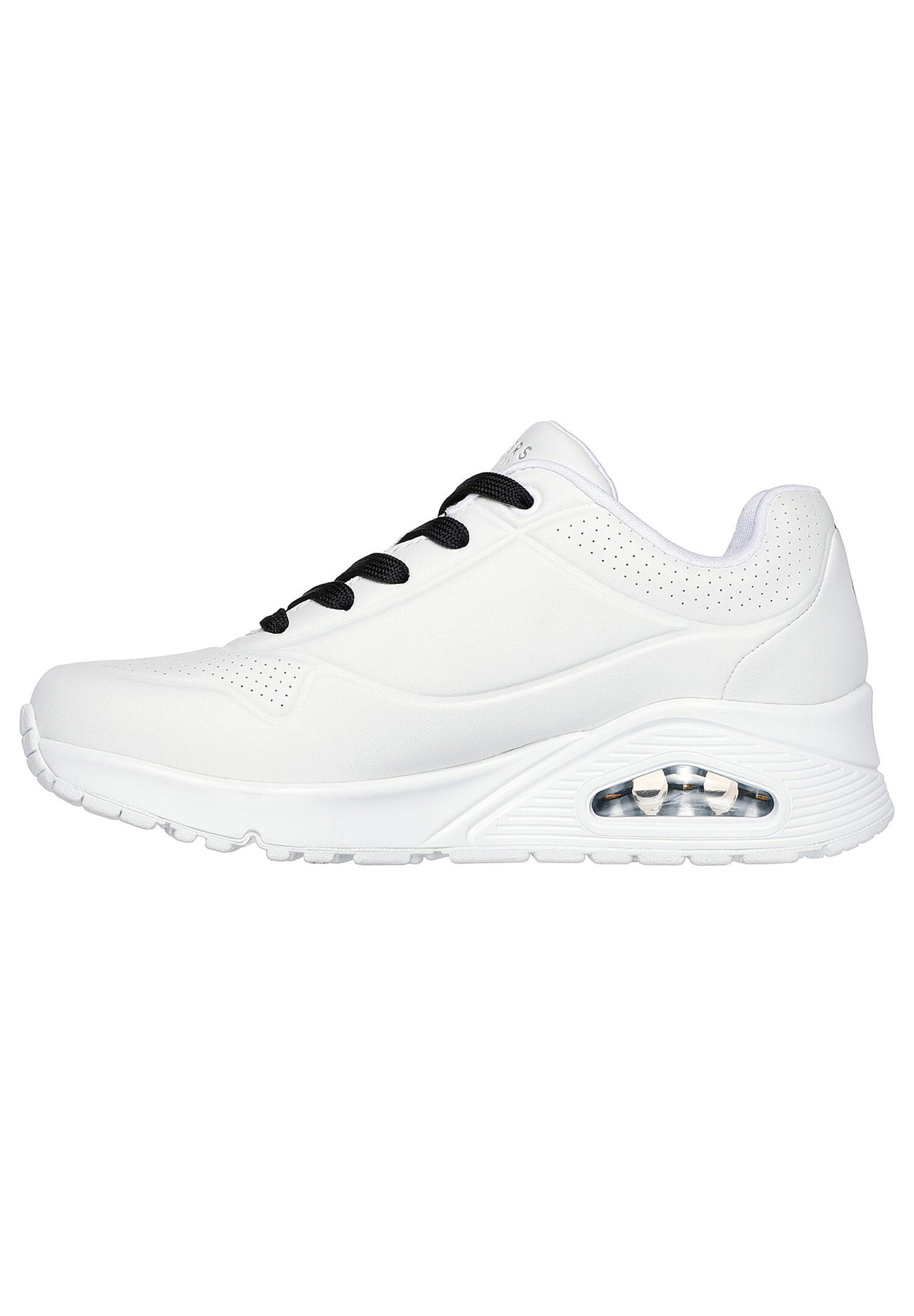 Baskets Femme Baskets Skechers UNO - GRAFFITI LOVE Blanc Blanc Skechers 7/7