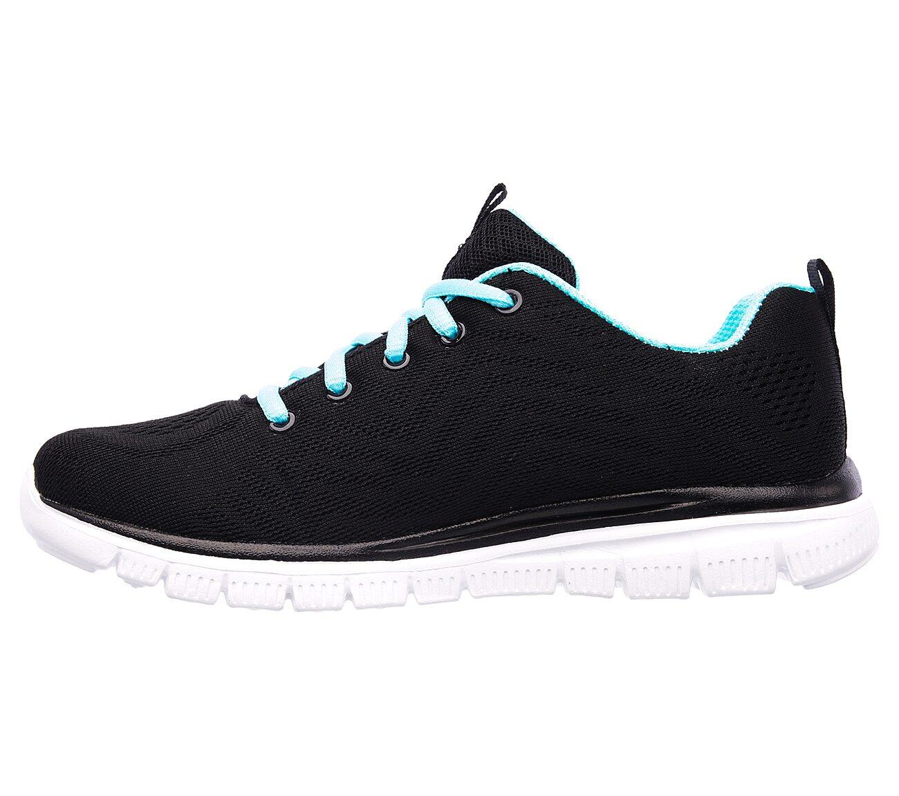 Skechers Sport Womens GRACEFUL GET CONNECTED Sneakers Women Schwarz 4/5