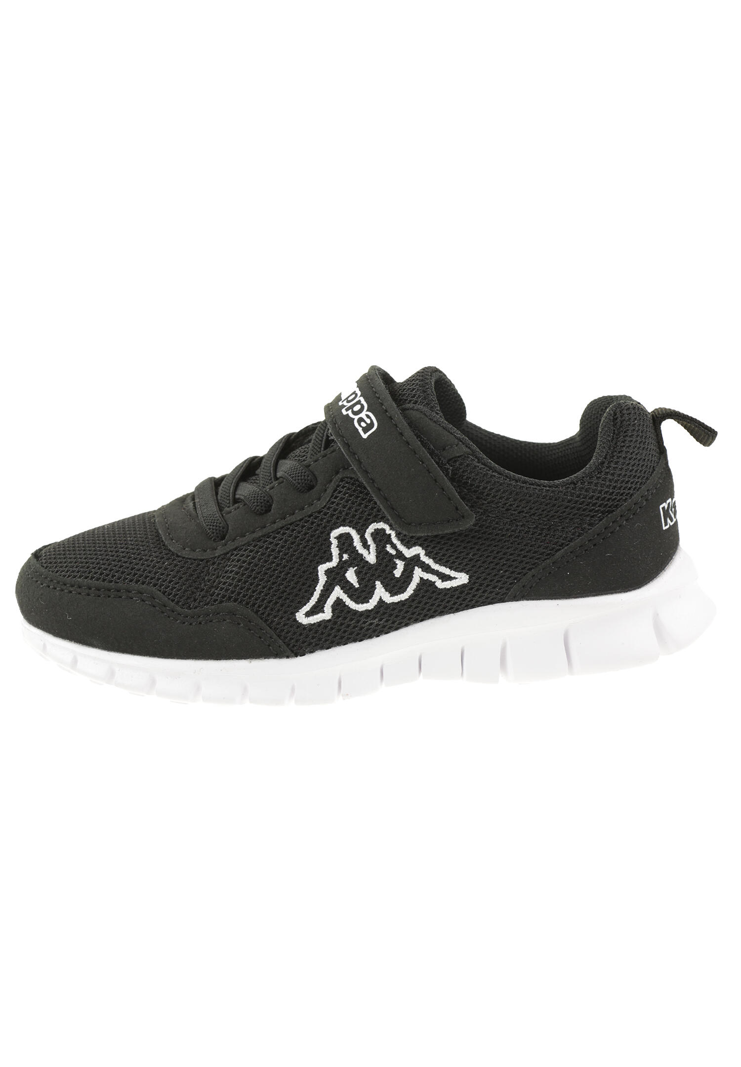 Kappa Unisex Kinder Sneaker Turnschuh 260982K 1110 Black/white 7/15