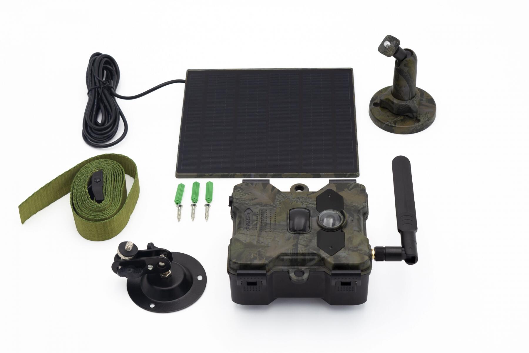 Technaxx 4G Wildcam TX-189 + Solar Panel 5/7