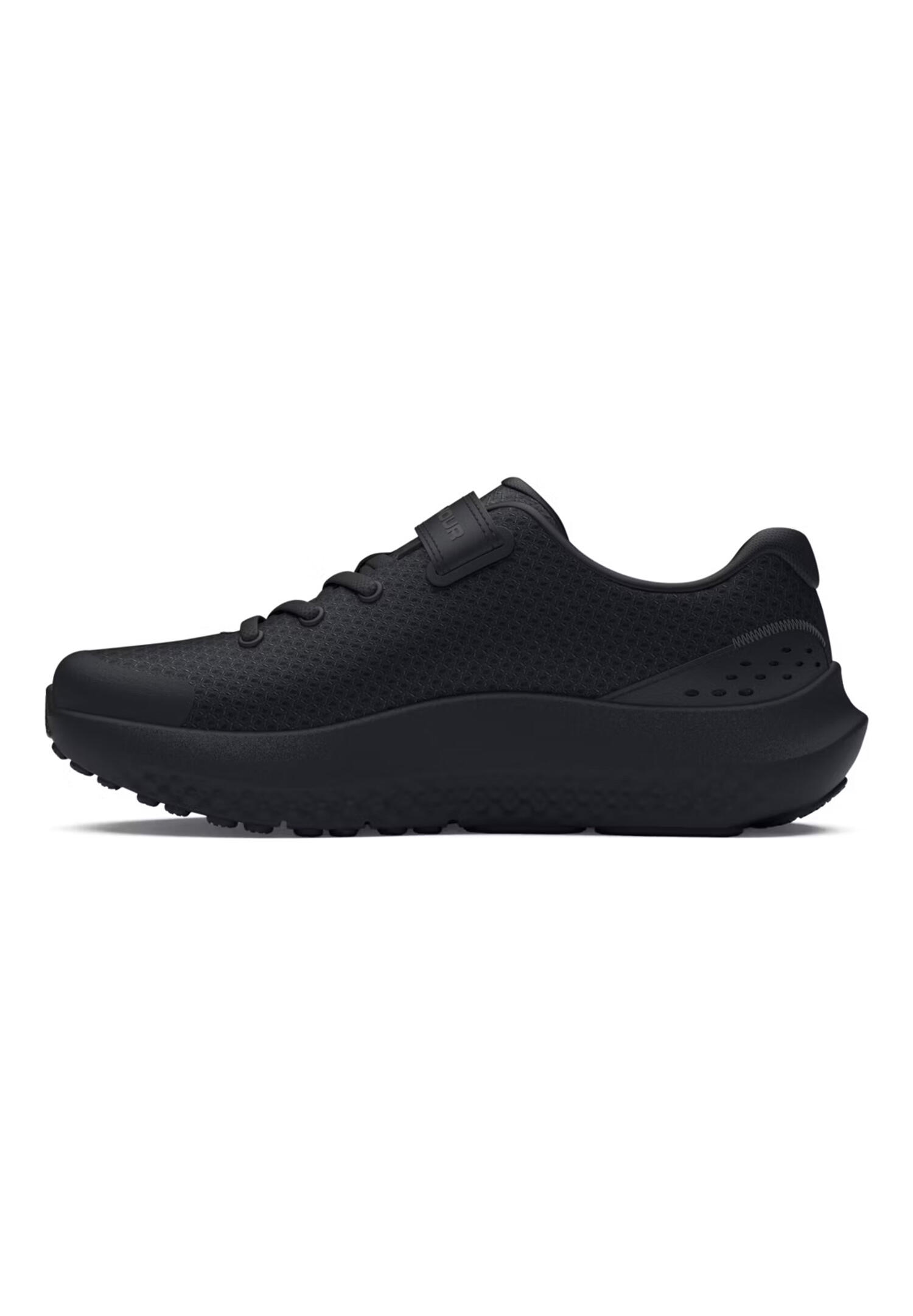 Under Armour BPS Surge 4 AC Laufschuhe Kinder 3027104 002 schwarz 2/5