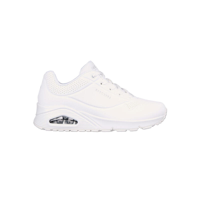 Baskets Femme Baskets Skechers UNO Blanc Blanc Skechers