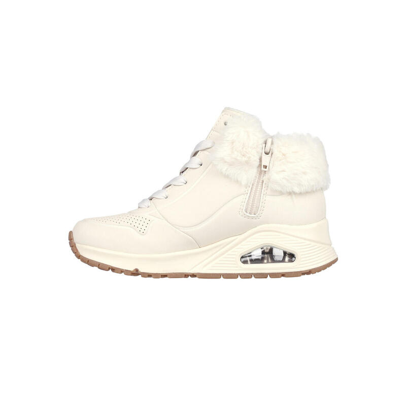Cizme Skechers Model Uno-fall Air Culoare Alb