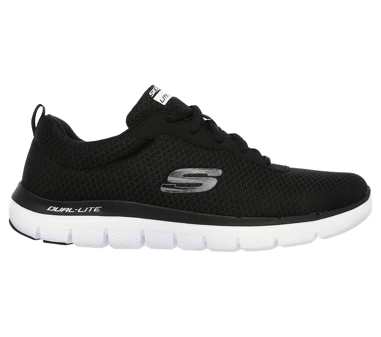 Skechers Sport Mens FLEX ADVANTAGE 2.0 DAYSHOW Sneakers Herren Schuhe Schwarz 2/5
