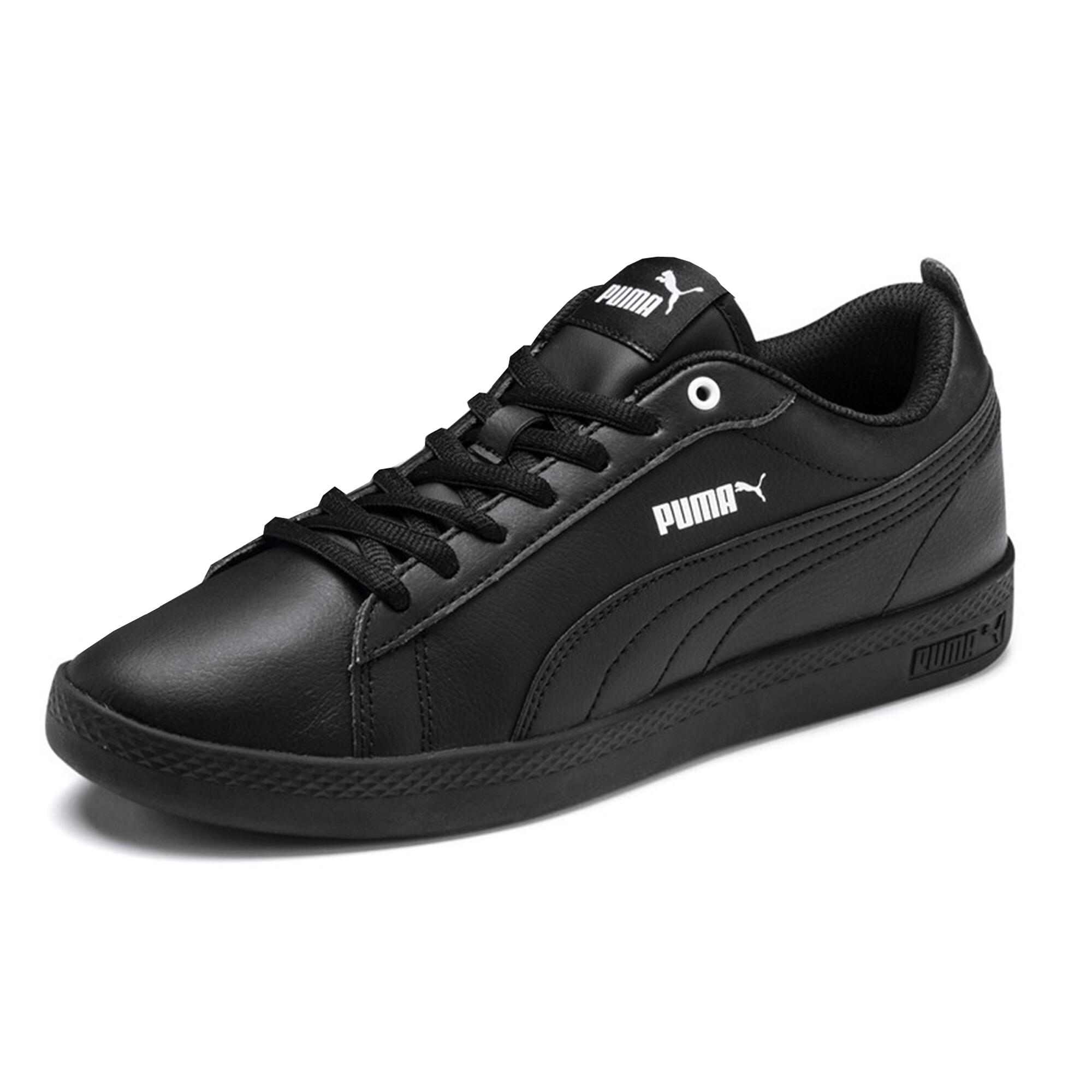 Basket en cuir Smash v2 Femme PUMA Black 7/7