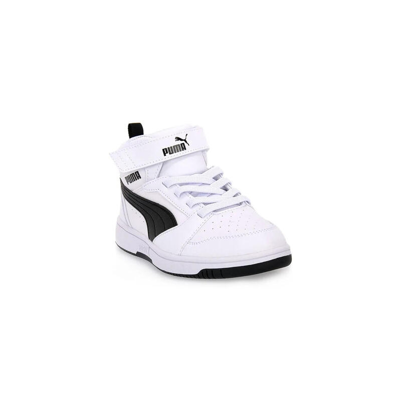 Încălțăminte alergare copii Rebound V6 Mid, alb PUMA