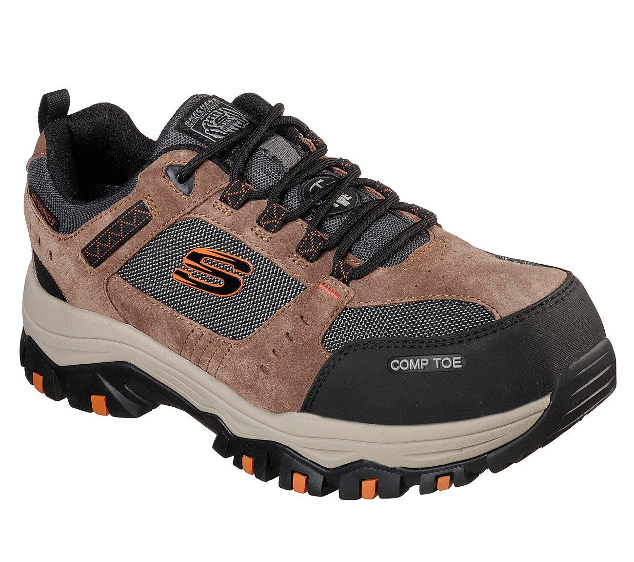 SKECHERS SKECHERS GREETAH Herren Sicherheitsschuh Arbeitsschuhe Halbschuhe Braun