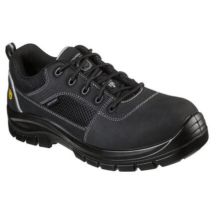 Skechers Work Trophus Herren Sicherheitsschuhe Arbeitsschuhe 200001EC Schwarz S1