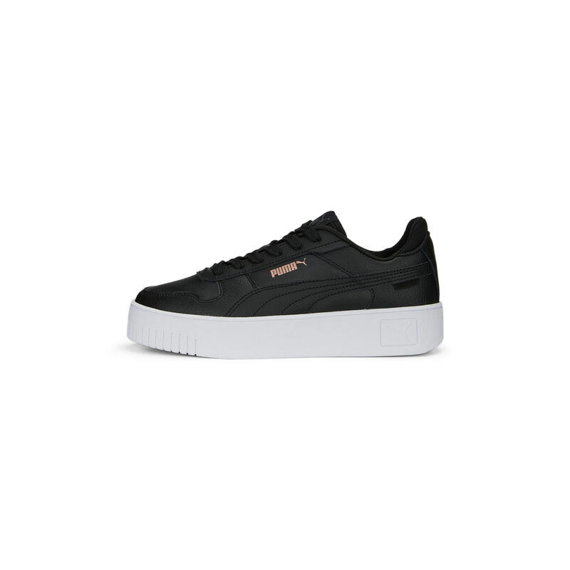 Pantofi Carina Street Femei PUMA Black Rose Gold White Metallic