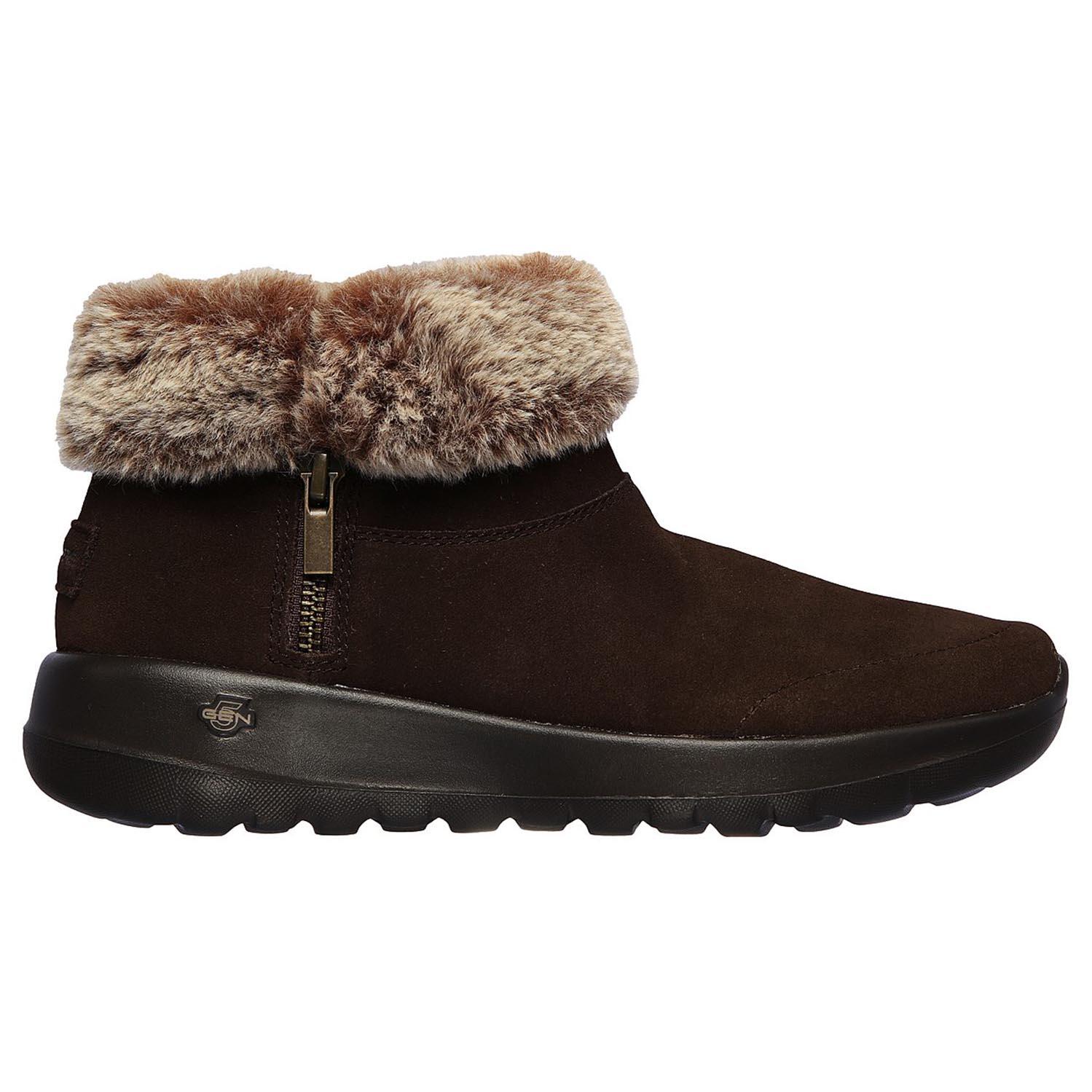 Skechers O-T-G Womens Boots ON-THE-GO JOY SAVVY Stiefel Frauen 144003/CHOC braun 5/6
