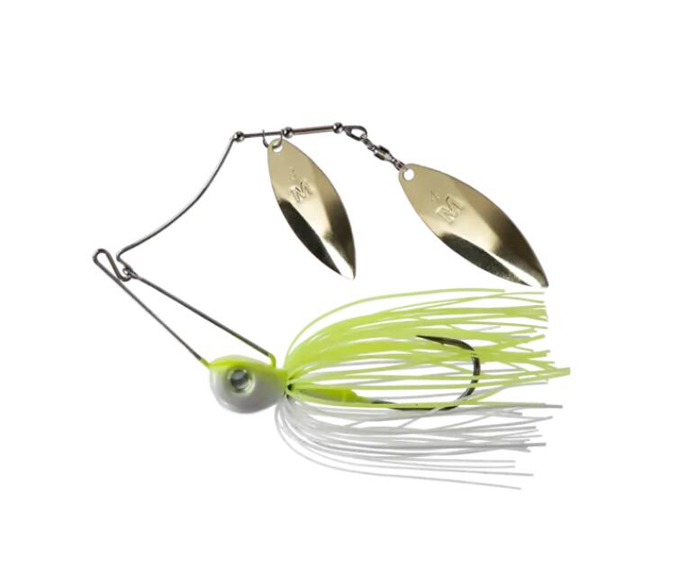 SPINNERBAIT MUSTAD ARM LOCK 14 GRAME, CHARTREUSE WHITE