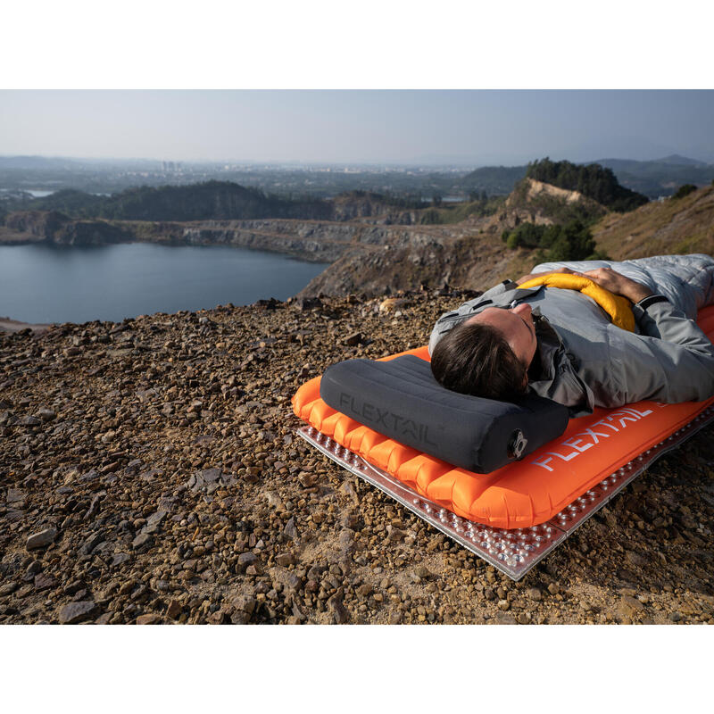 Perna gonflabila Flextail Zero Pillow, compacta, pentru camping, ergonomica 150g