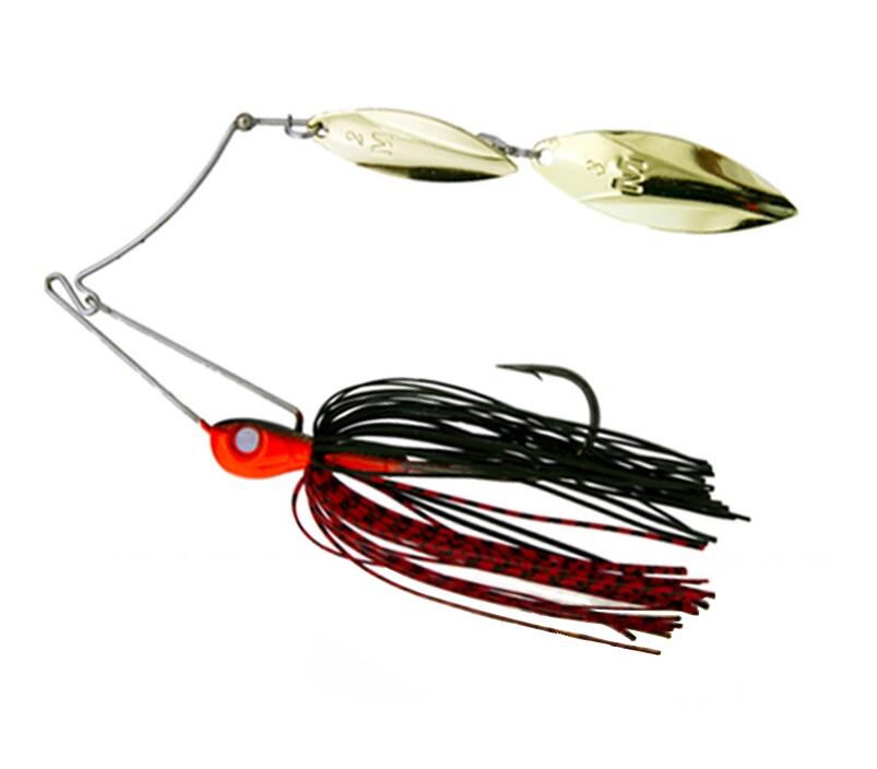 SPINNERBAIT MUSTAD ARM LOCK 10 GRAME, BLACK ORANGE