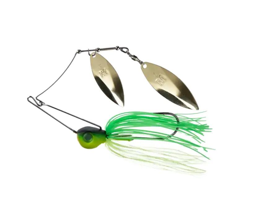SPINNERBAIT MUSTAD ARM LOCK 21 GRAME, LIME CHART 1/1