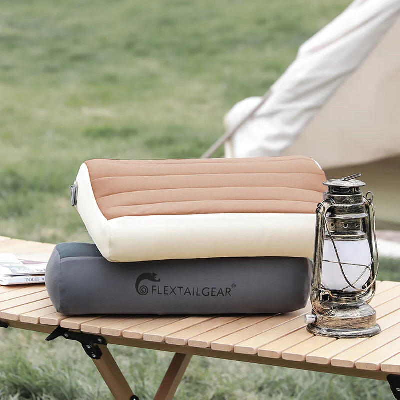 Poduszka powietrzna Flextail Gear Zero Pillow - beżowa