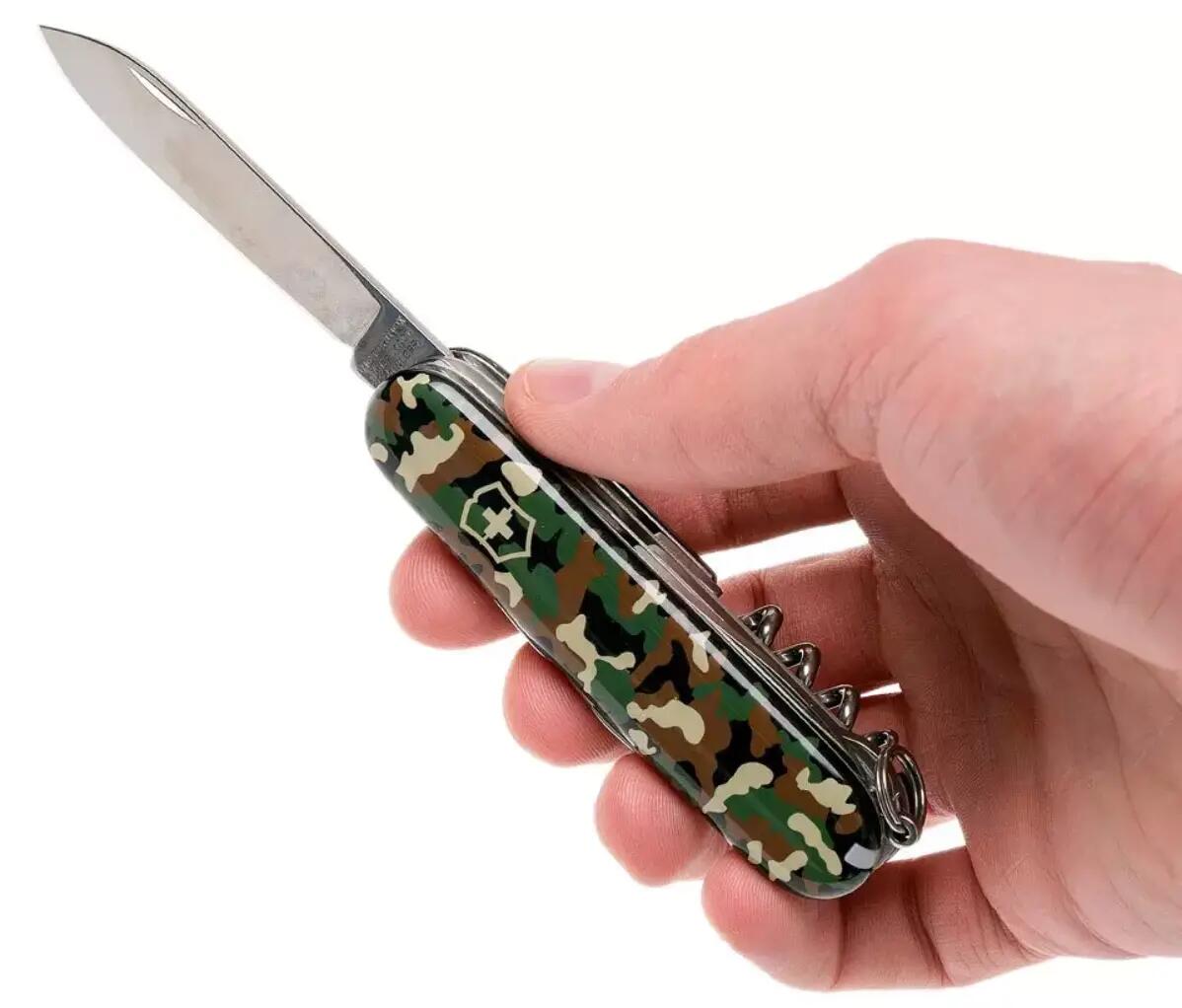 Briceag multifunctional Victorinox Climber camuflaj 5/5
