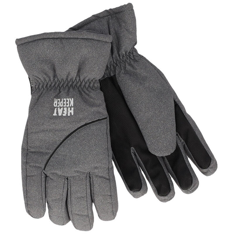 Heatkeeper - Gants de ski hommes - Gris - 1 paire - Gants de ski hommes
