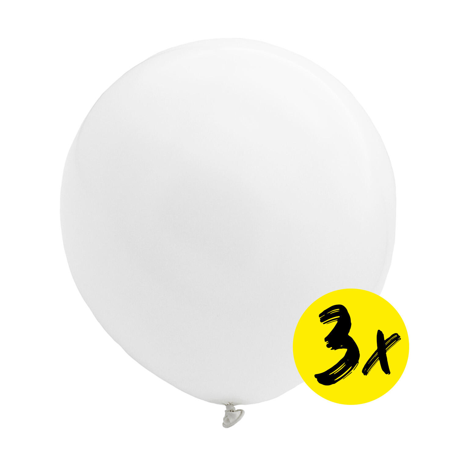 Pocketball Balu Pünktchen (rot-weiß) in Größe S (24cm) - inkl. 3 Eratzballons 3/3