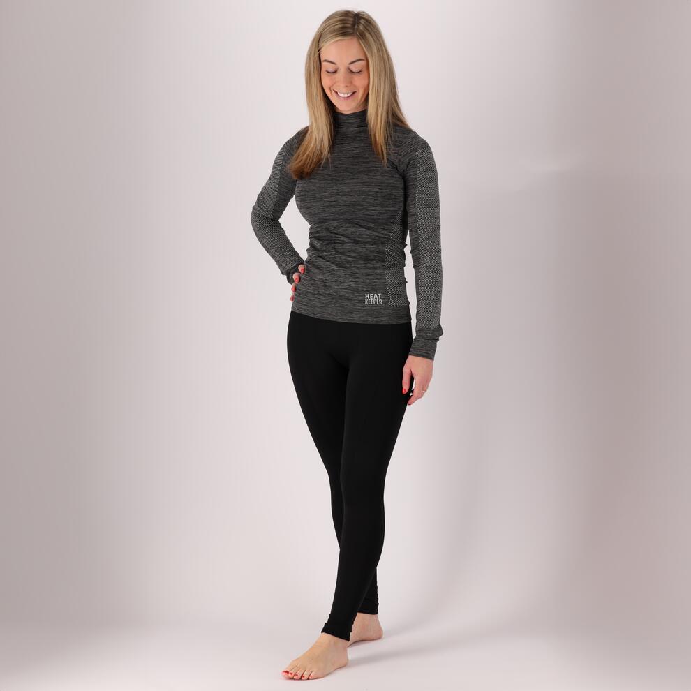 Heatkeeper - Thermo legging dames Zwart - 2-Pack - Gevoerde legging dames 2/6