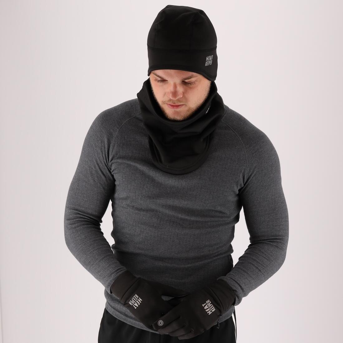 Heatkeeper - Guanti sportivi termici da uomo - Nero - 1 paio - Guanti 2/7