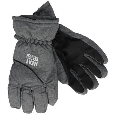 Heatkeeper - ski handschoenen dames - grijs - 1-paar - dames handschoenen winter