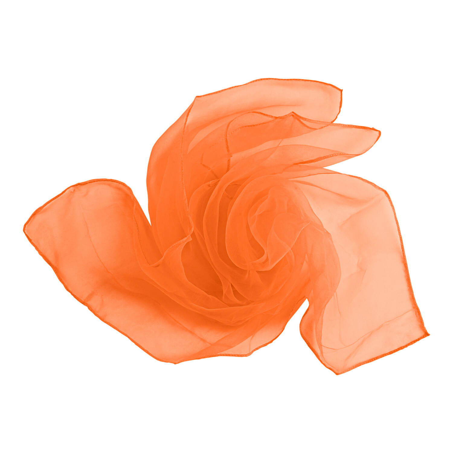 Jongliertücher 5er Set (UV reaktiv), 60x60cm, Chiffontücher aus 100% Nylon 5/7