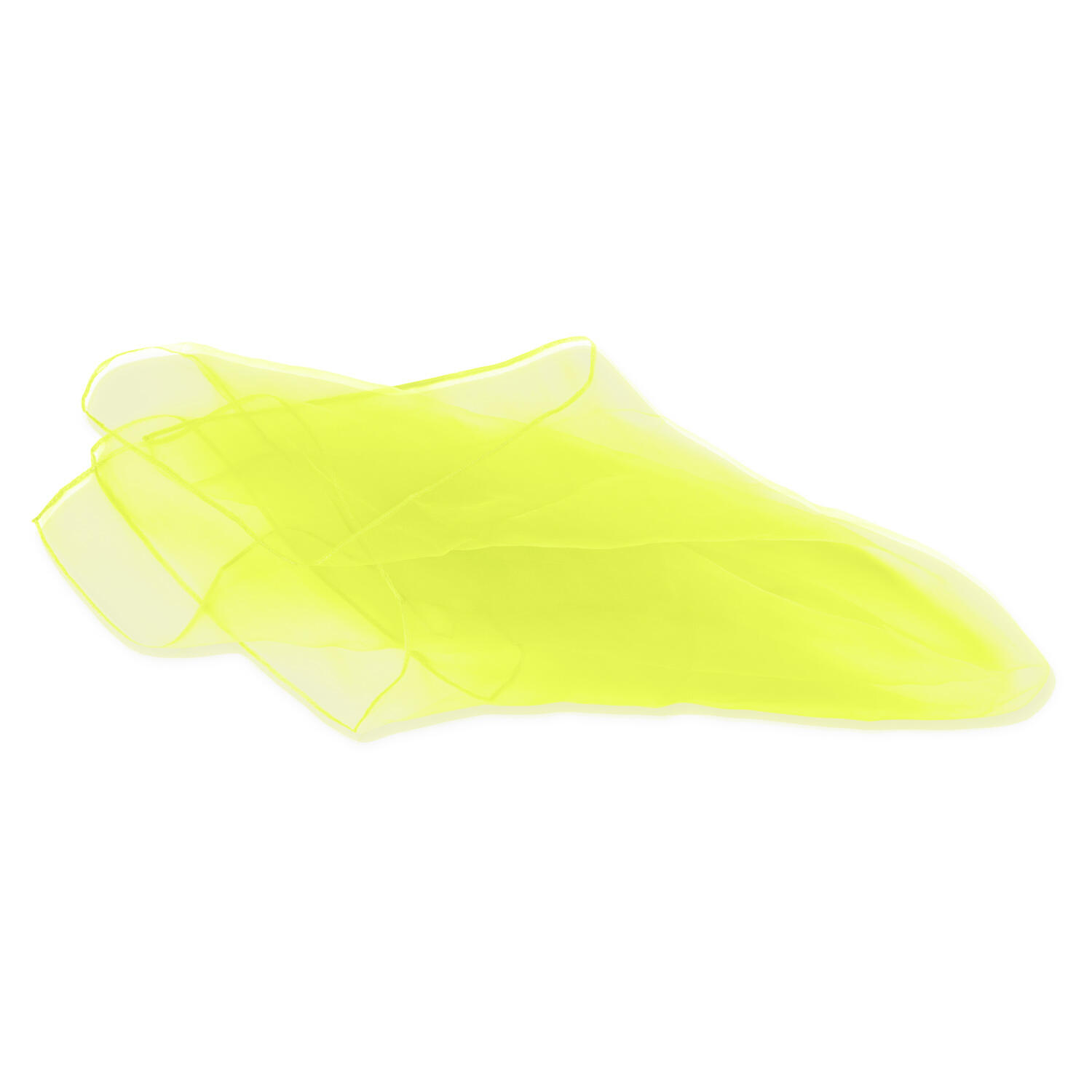 Jongliertücher 5er Set (UV reaktiv), 60x60cm, Chiffontücher aus 100% Nylon 6/7