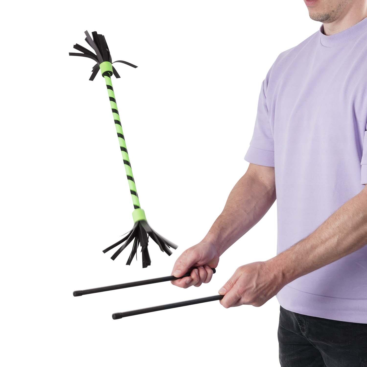 Flowerstick Basic (uv grün) mit Kunststoffkern & Fiberglas-Handstäben 6/7