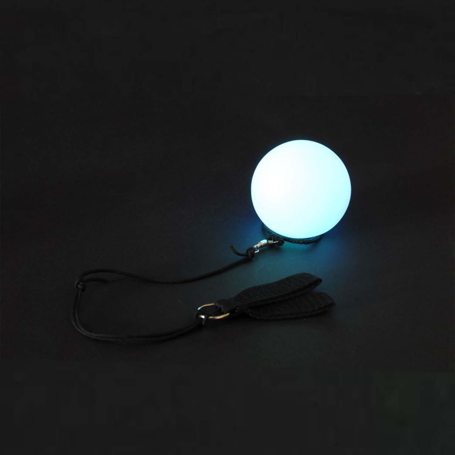 Light-Up Poi mit LED - Glow Poi zur Poi Jonglage, inkl. Batterien 4/5