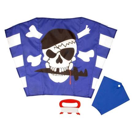 Kindervlieger Wolkensturmer Sled Freddy 1102 Blauw 65 x 44 cm