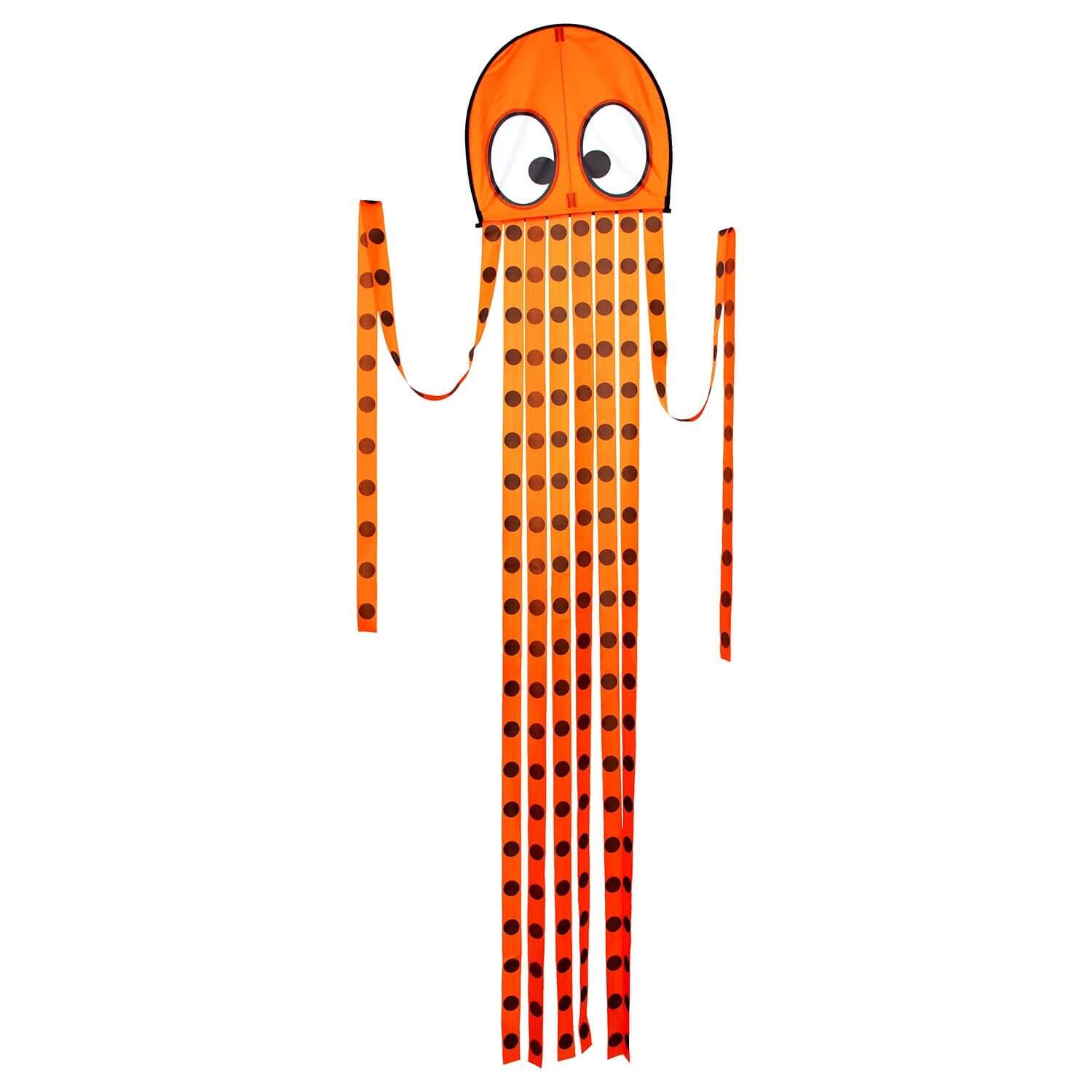 Cometa infantil Wolkensturmer Olli Pulpo 1167 Naranja 50 x 200 cm 5/7