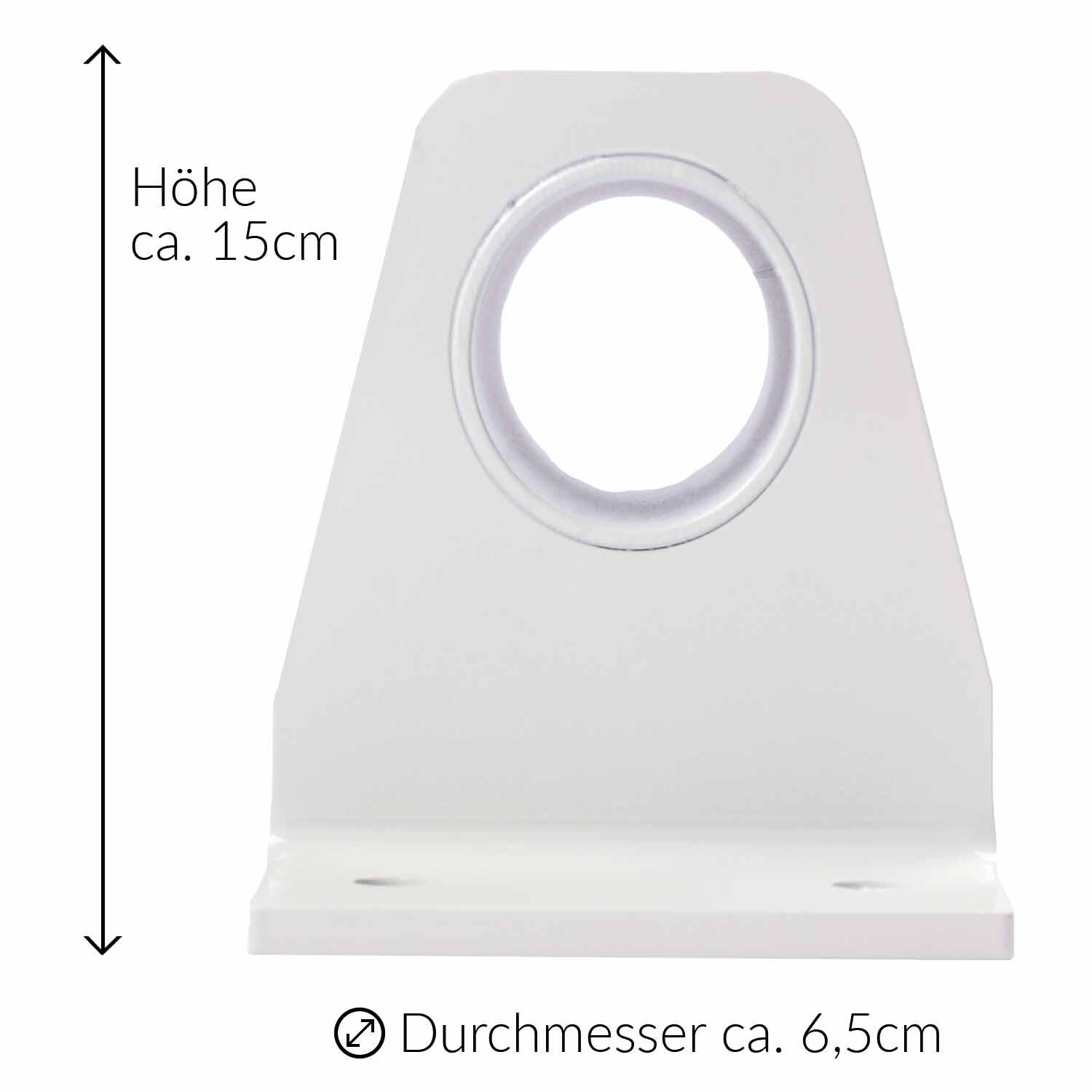 Vertikaltuch 6m (rot) mit Deckenhalterung (weiß) und Transportbeutel 7/7
