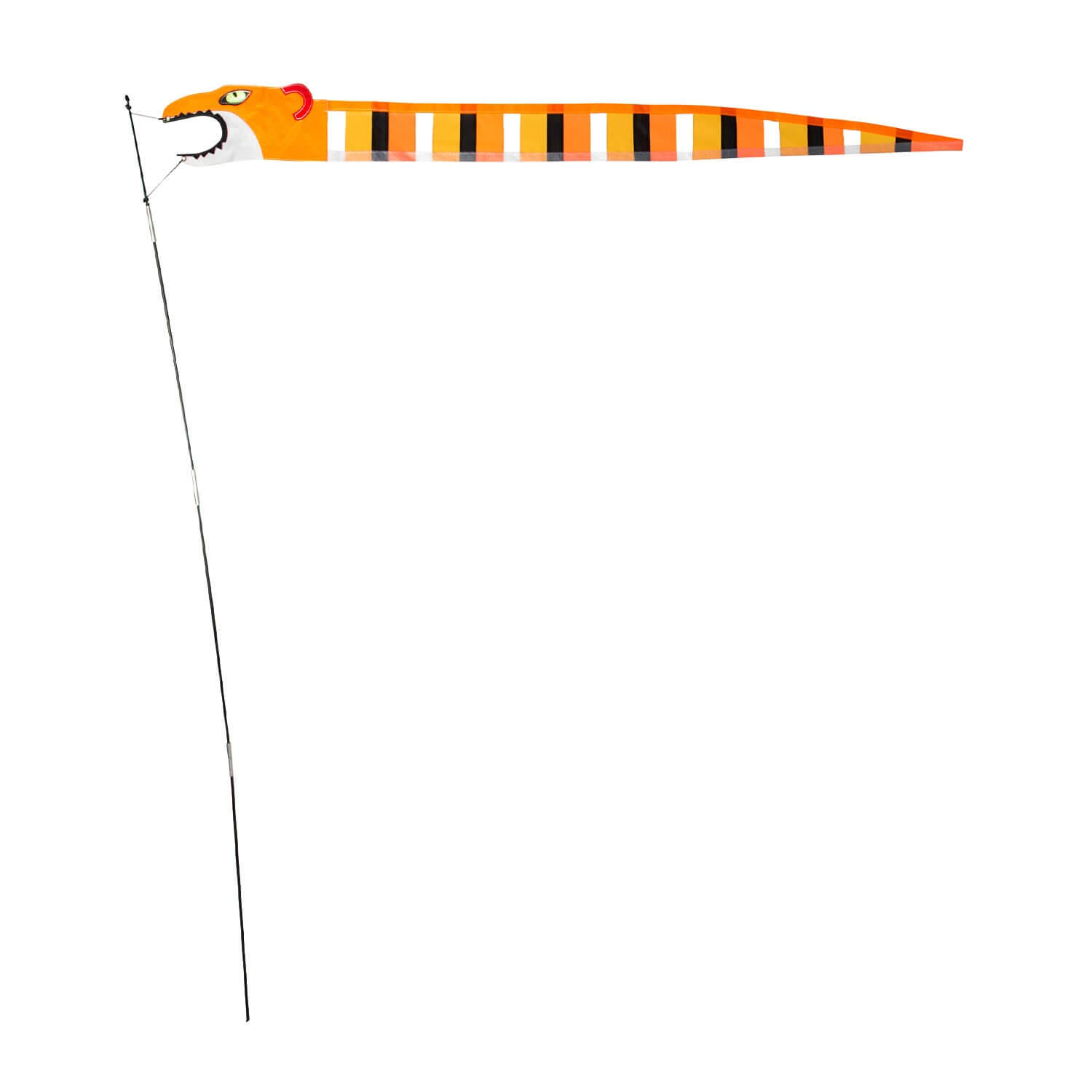 Windspiel Timmy Tiger - Deko-Flattertier für den Garten, Balkon oder Terrasse 3/3