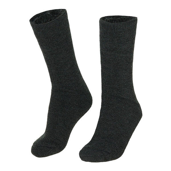 Heatkeeper - Chaussettes thermiques enfants - 4 paires - Anthracite