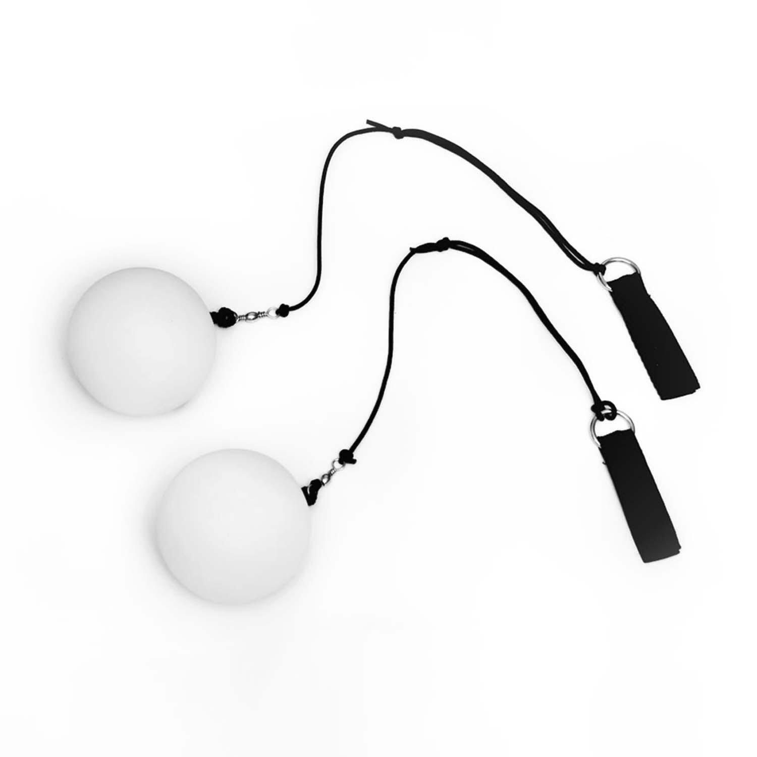 Light-Up Poi mit LED - Glow Poi zur Poi Jonglage, inkl. Batterien 2/5