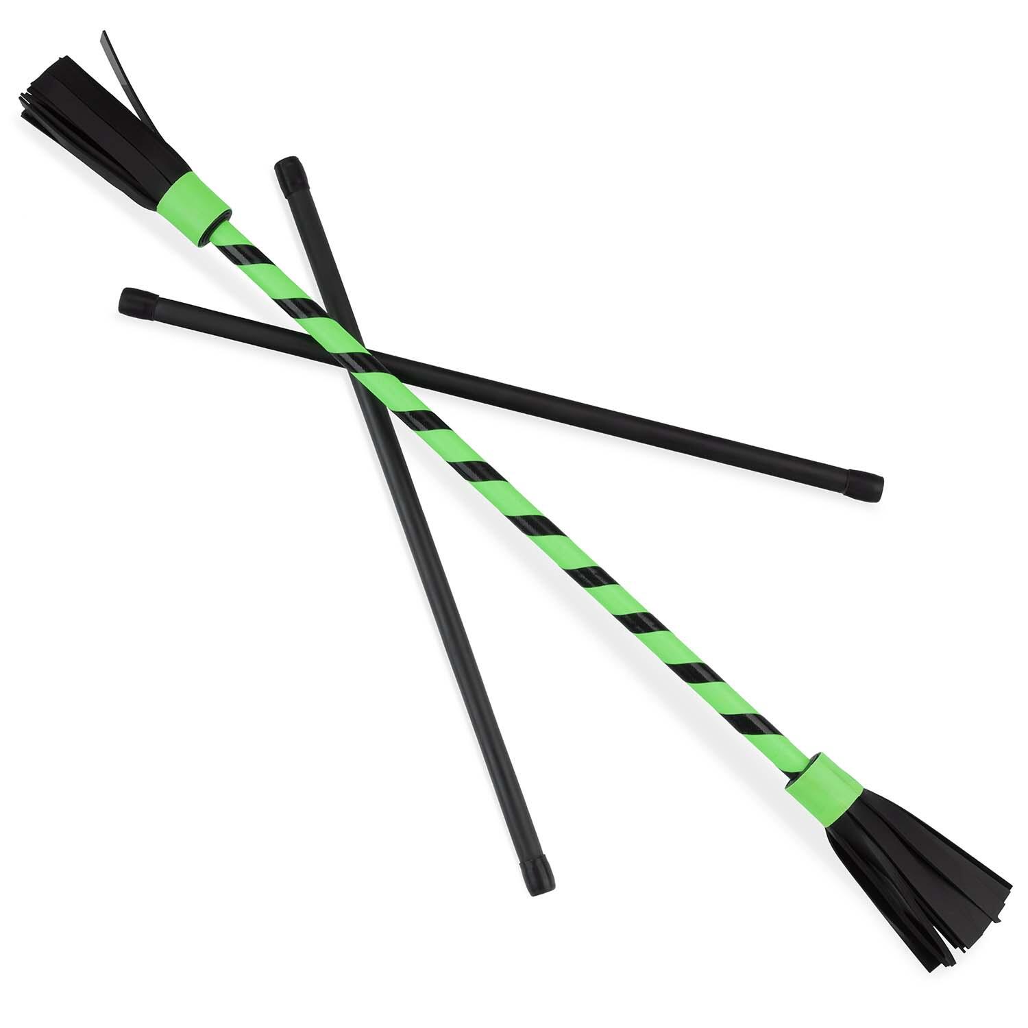 Flowerstick Basic (uv grün) mit Kunststoffkern & Fiberglas-Handstäben 5/7