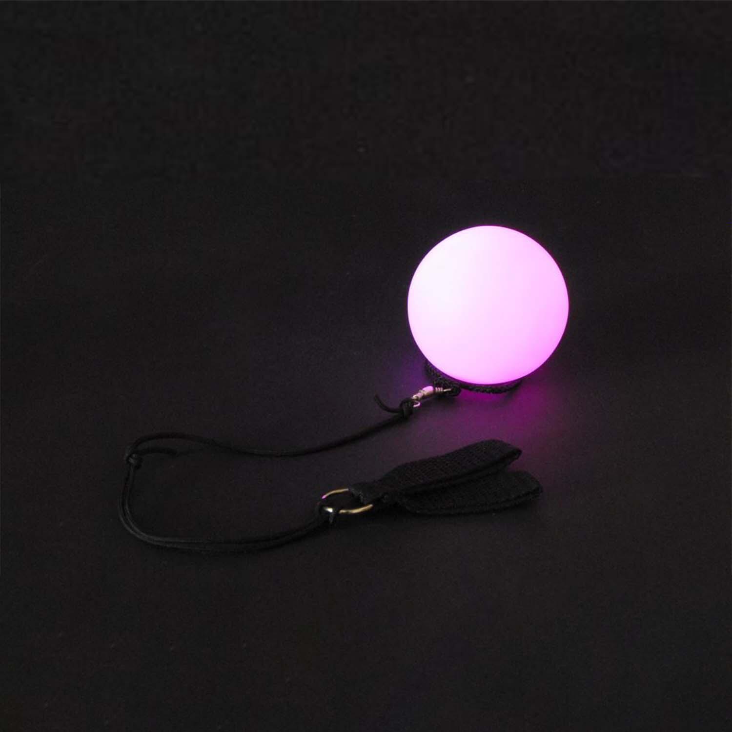 Light-Up Poi mit LED - Glow Poi zur Poi Jonglage, inkl. Batterien 3/5