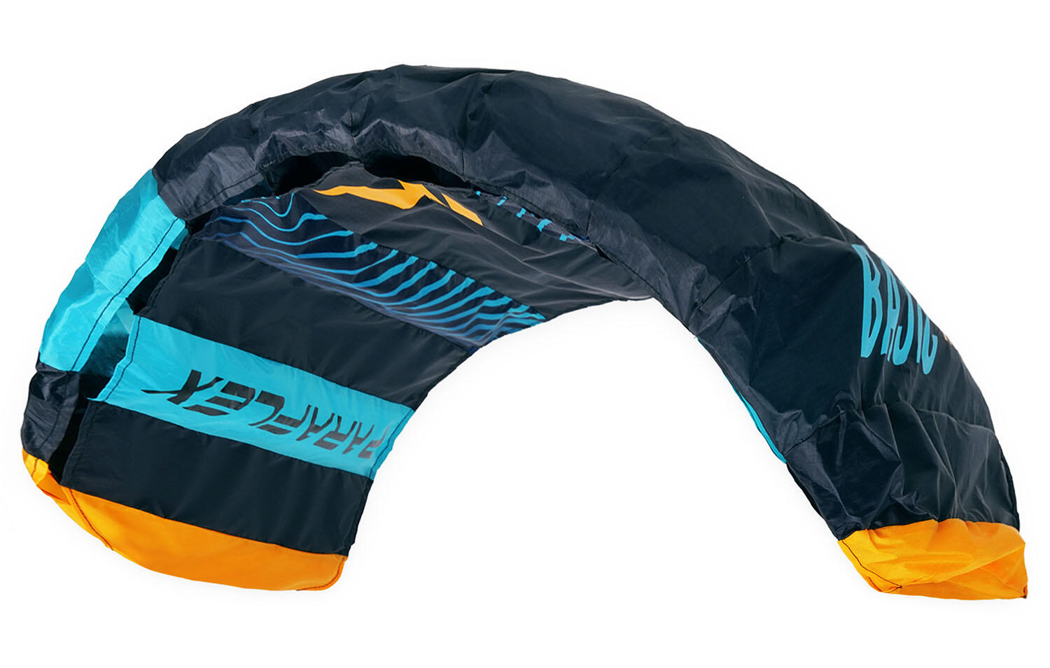 WOLKENSTÜRMER Lenkmatte Paraflex Basic 1.2 (türkis) - flugfertig inkl. Schnüre & Lenkschlaufen