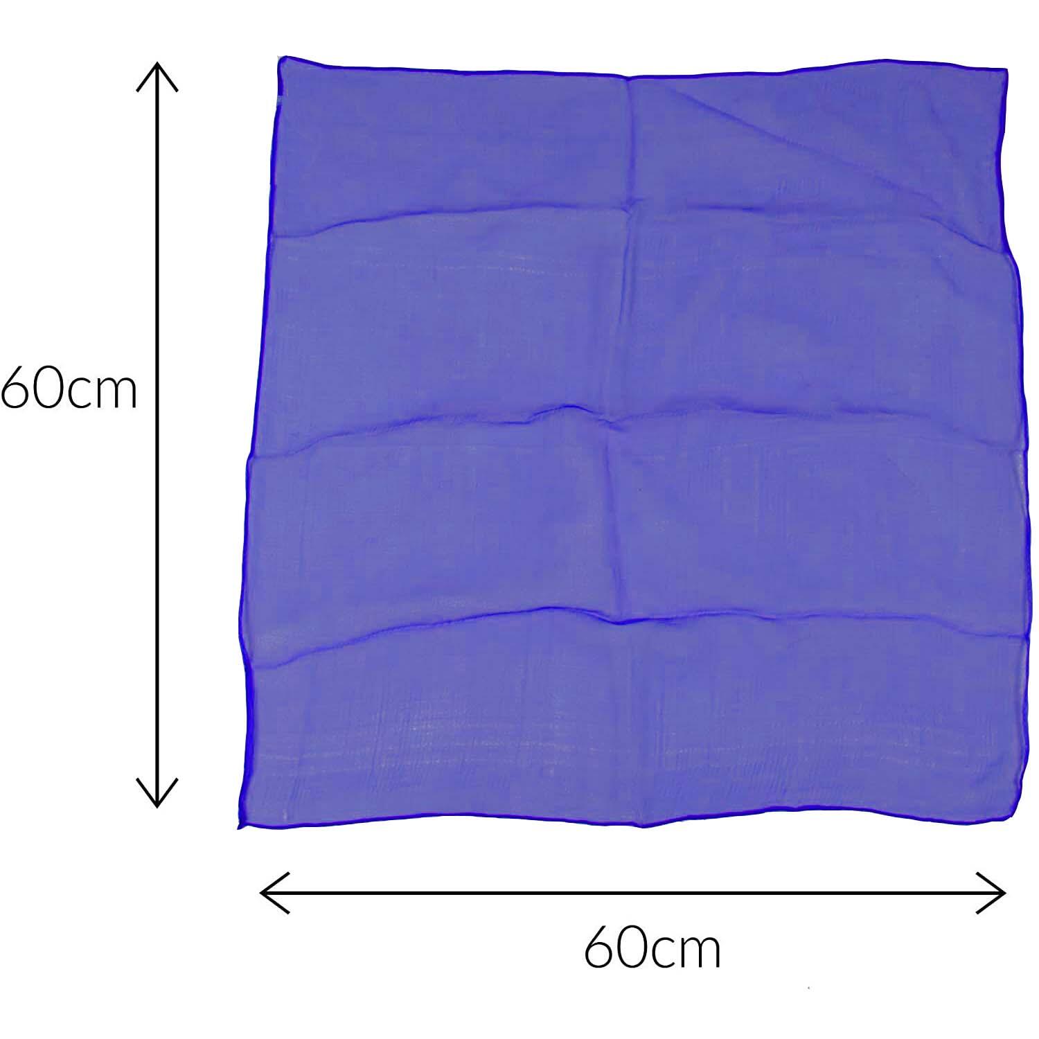 Jonglierset mit Jonglierbälle 5er Set und Jongliertücher 6er Set (60x60cm) 5/7