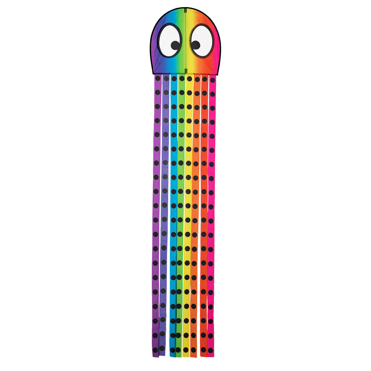 Kinderdrachen Olli Oktopus (regenbogen), Einleiner - flugfertig inkl. Schnur 2/7