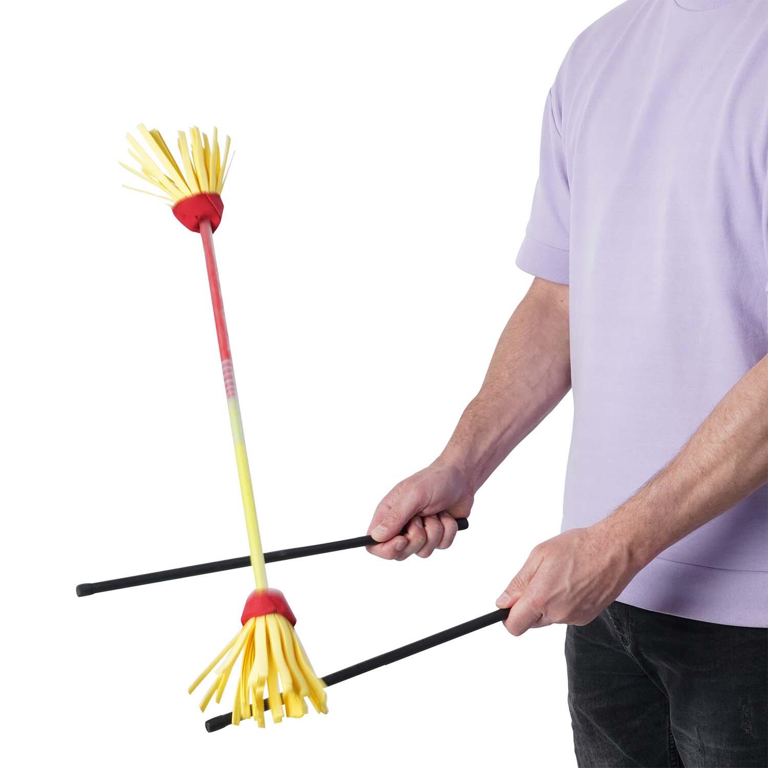 Flowerstick Pro (gelb-rot) - Fiberglaskern & Fiberglas-Handstäbe, UV reaktiv 7/7