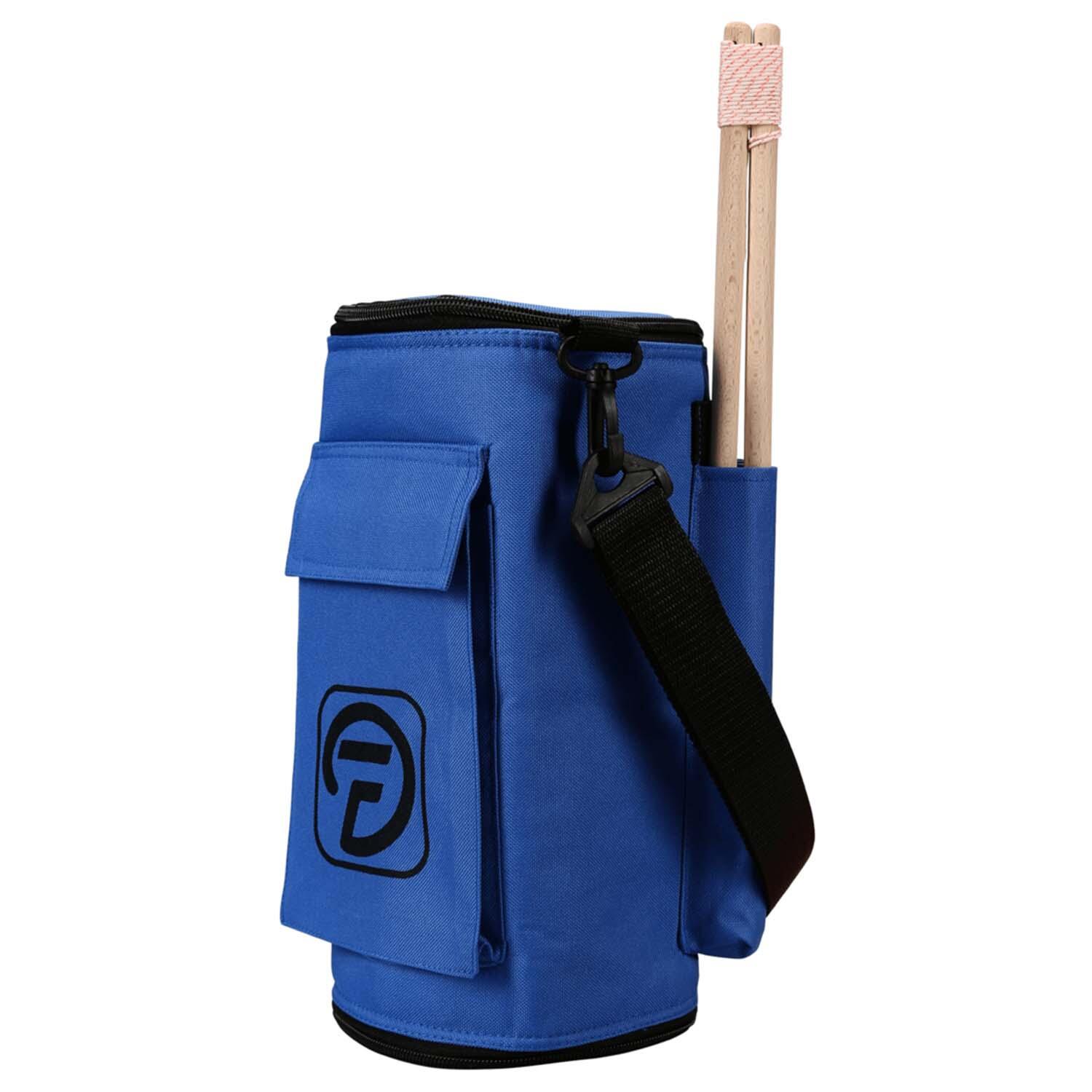 Diabolo Transporttasche (blau) für 2 Diabolos, mit Reißverschluss & Tragegurt 2/3