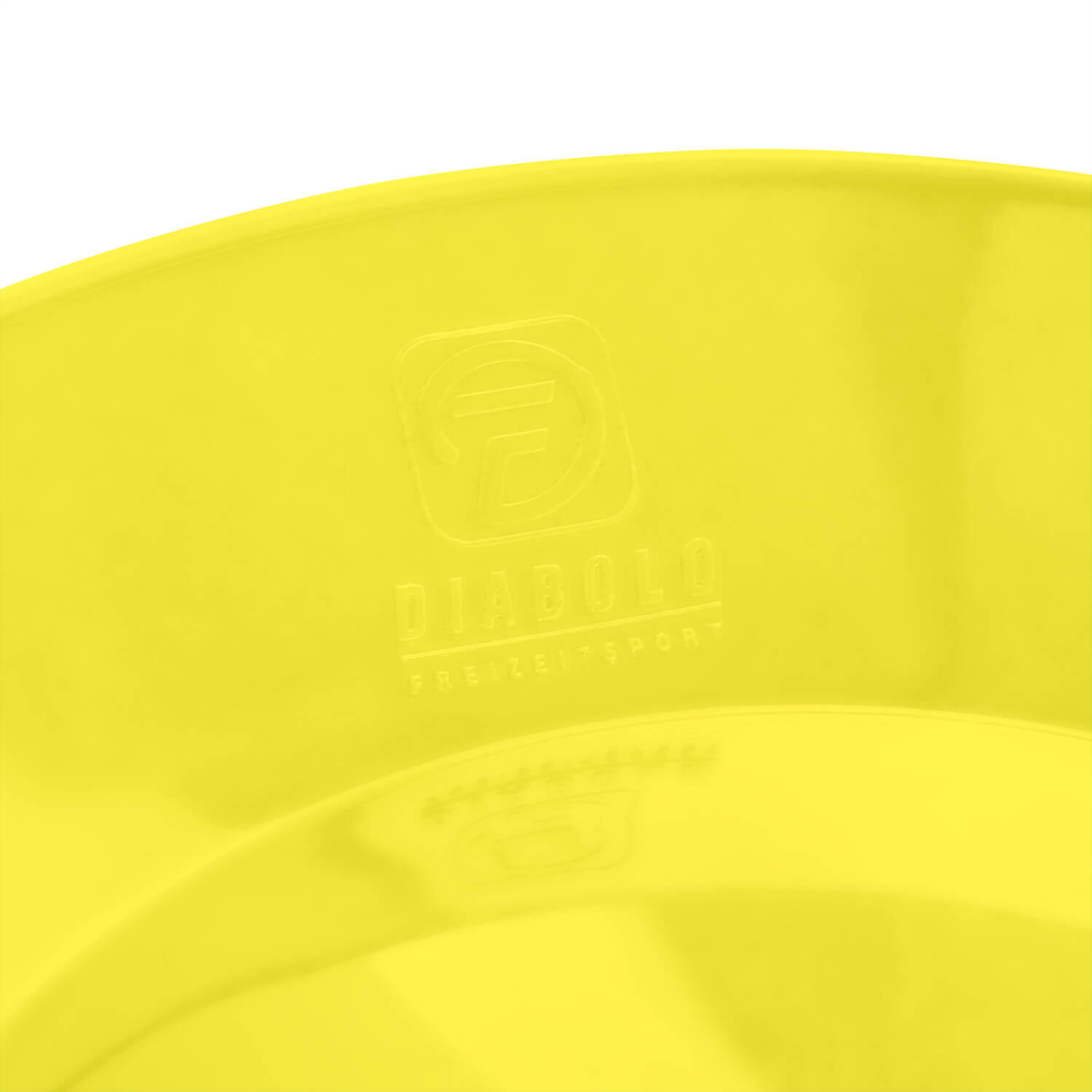 Jonglierteller (uv gelb) im Set mit teilbarem Kunststoffstab, 23cm, UV reaktiv 3/7