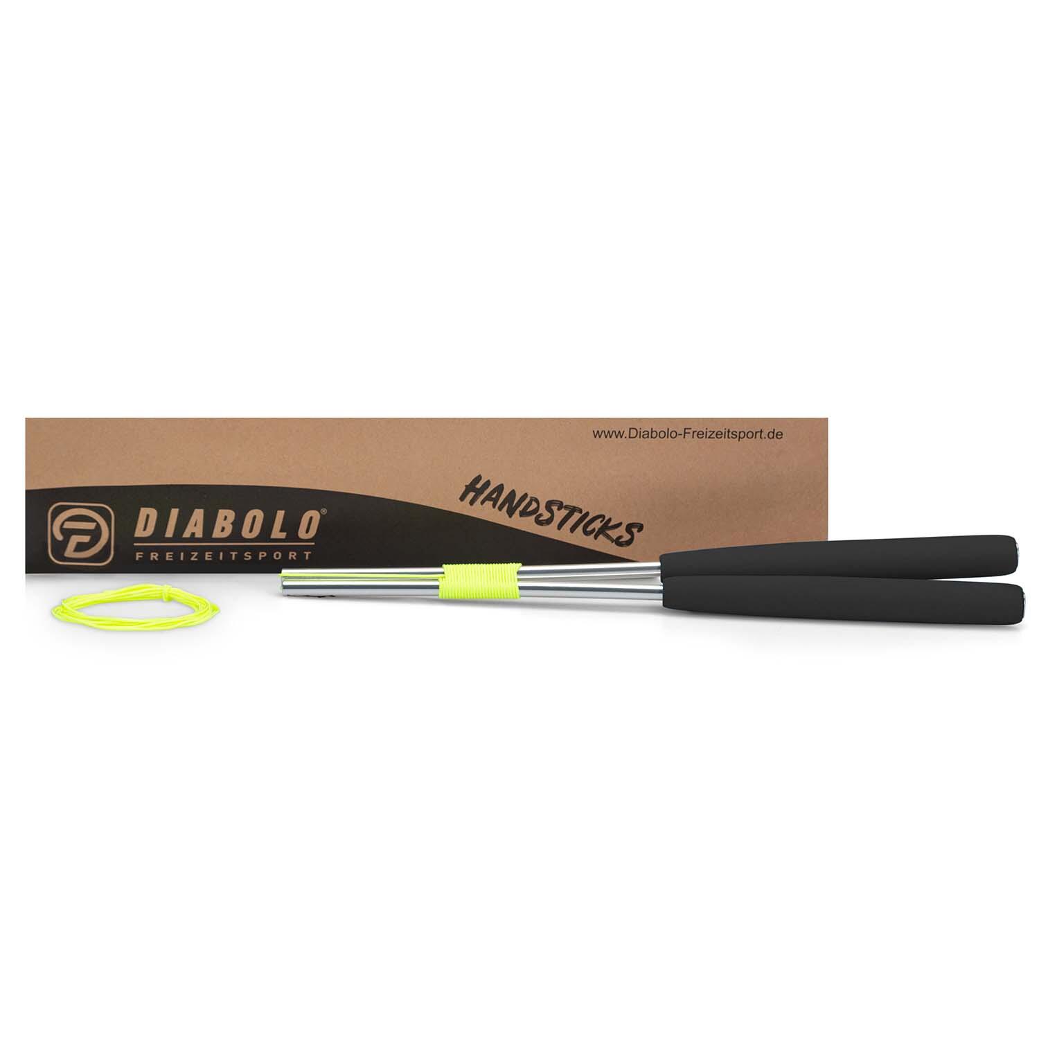 Diabolo Set Pro (rot) mit kugelgelagerter Achse, Handstäben &Ersatzschnur 4/7