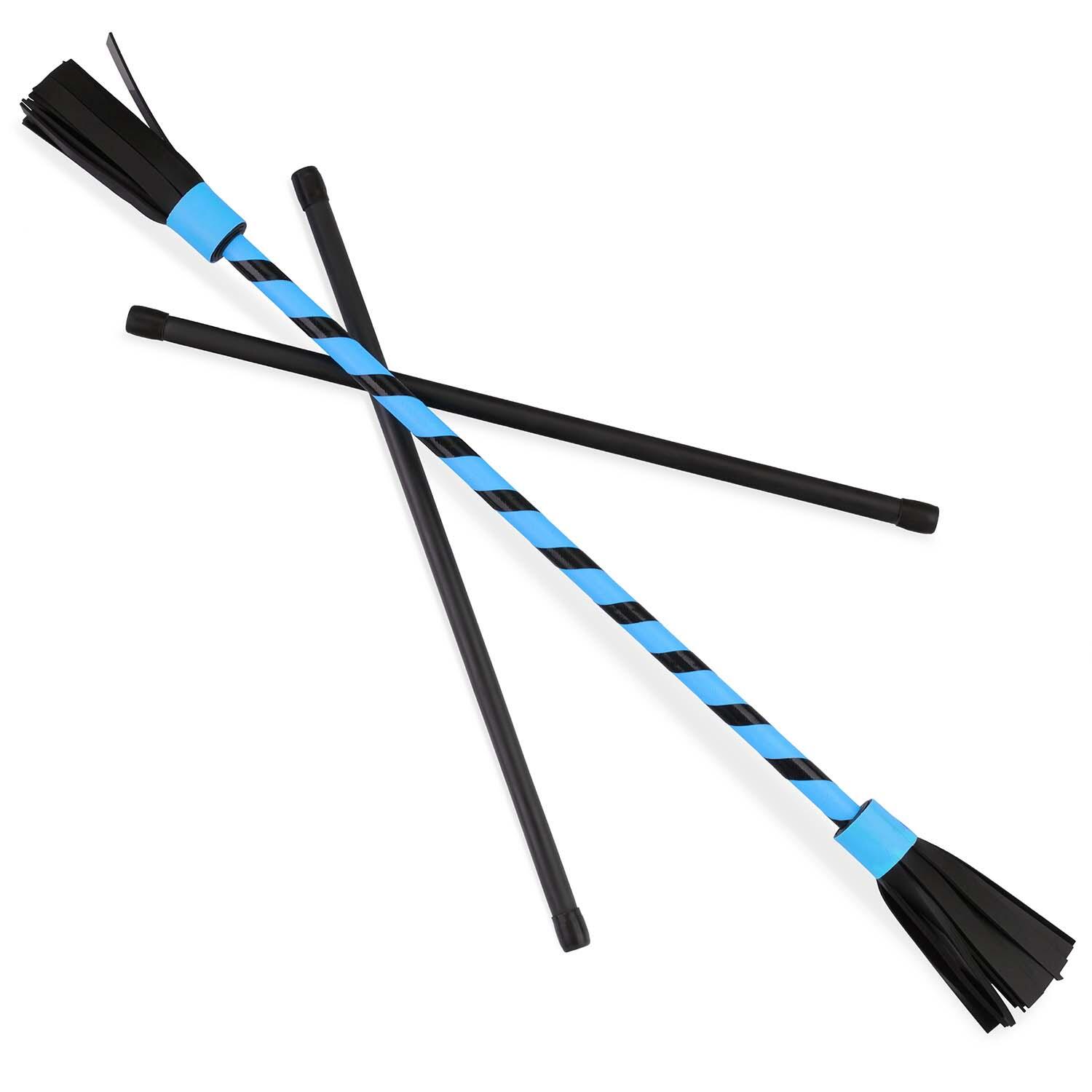 Flowerstick Basic (uv blau) mit Kunststoffkern & Fiberglas-Handstäben 5/7