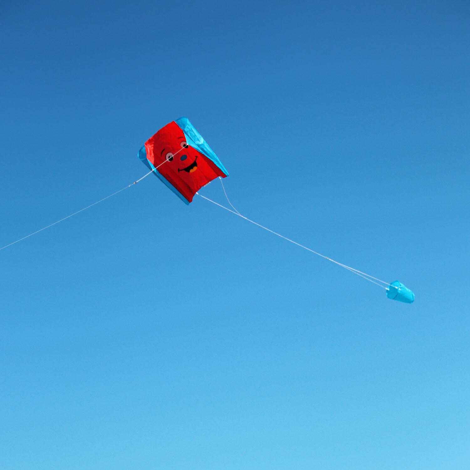Cometa infantil Wolkensturmer Sled Smile 1111 Roja 65 x 44 cm 2/6
