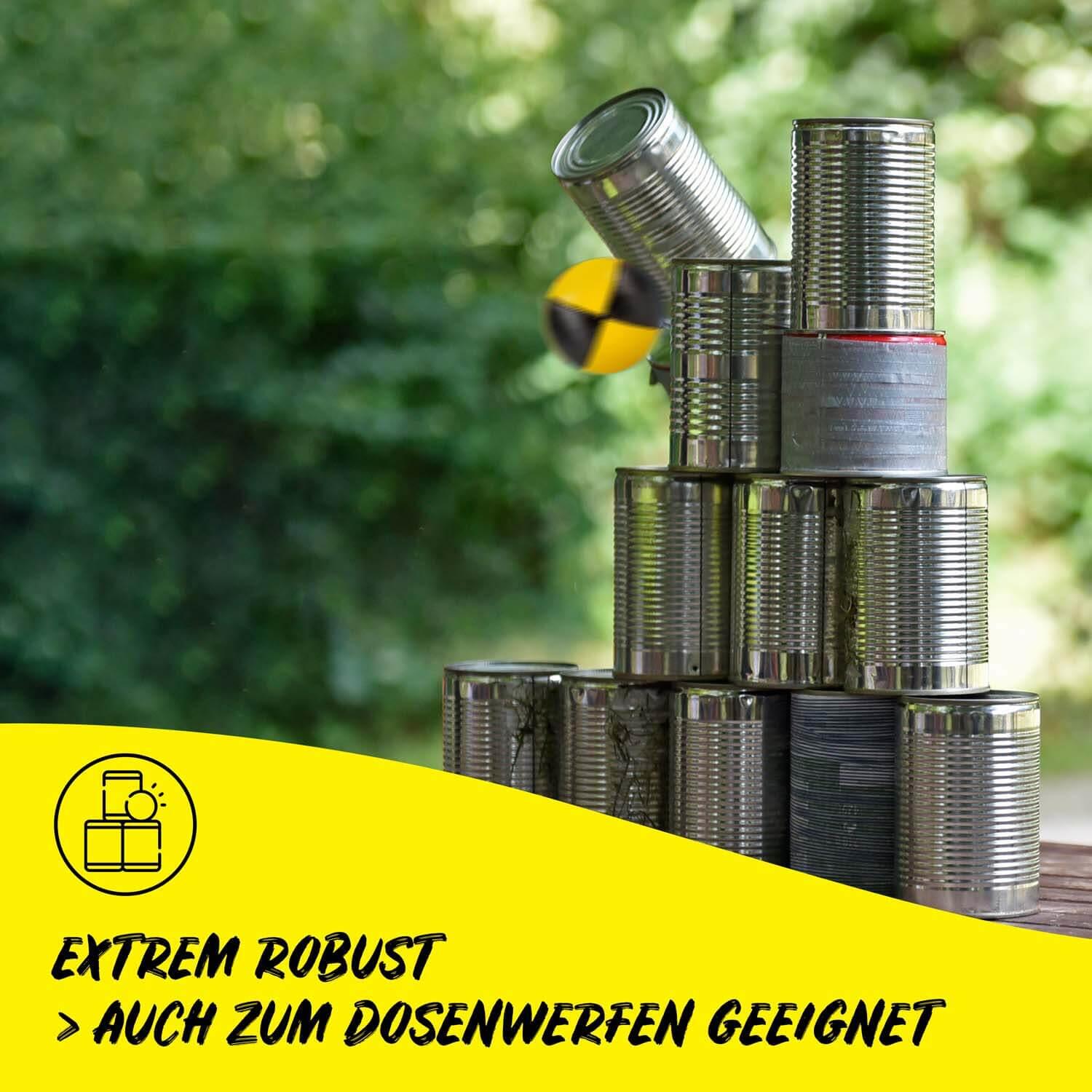 Jonglierbälle 3er Set (zweifarbig), Ø 62mm, 100g - Juggling Balls, Jonglierball 7/7