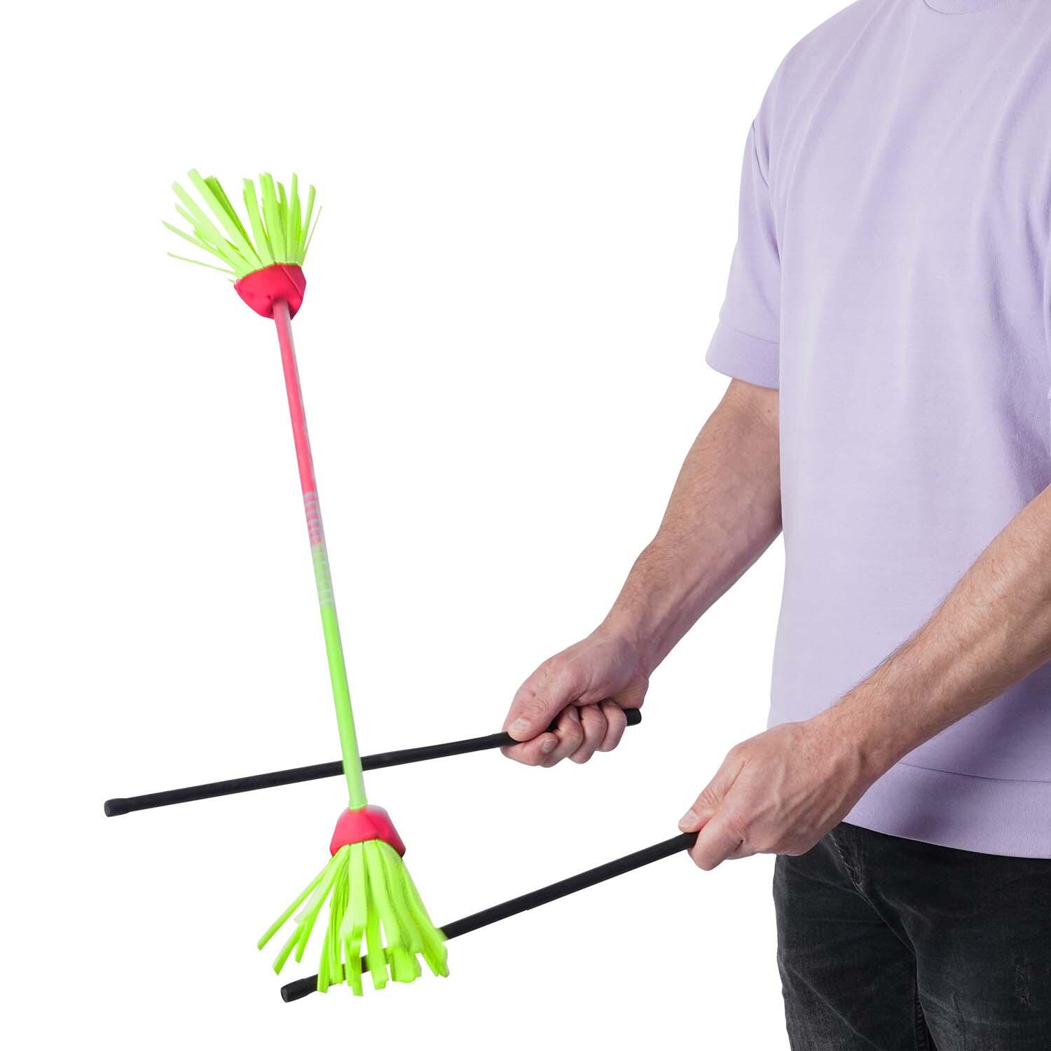Flowerstick Pro (grün-pink) - Fiberglaskern & Fiberglas-Handstäbe, UV reaktiv 7/7