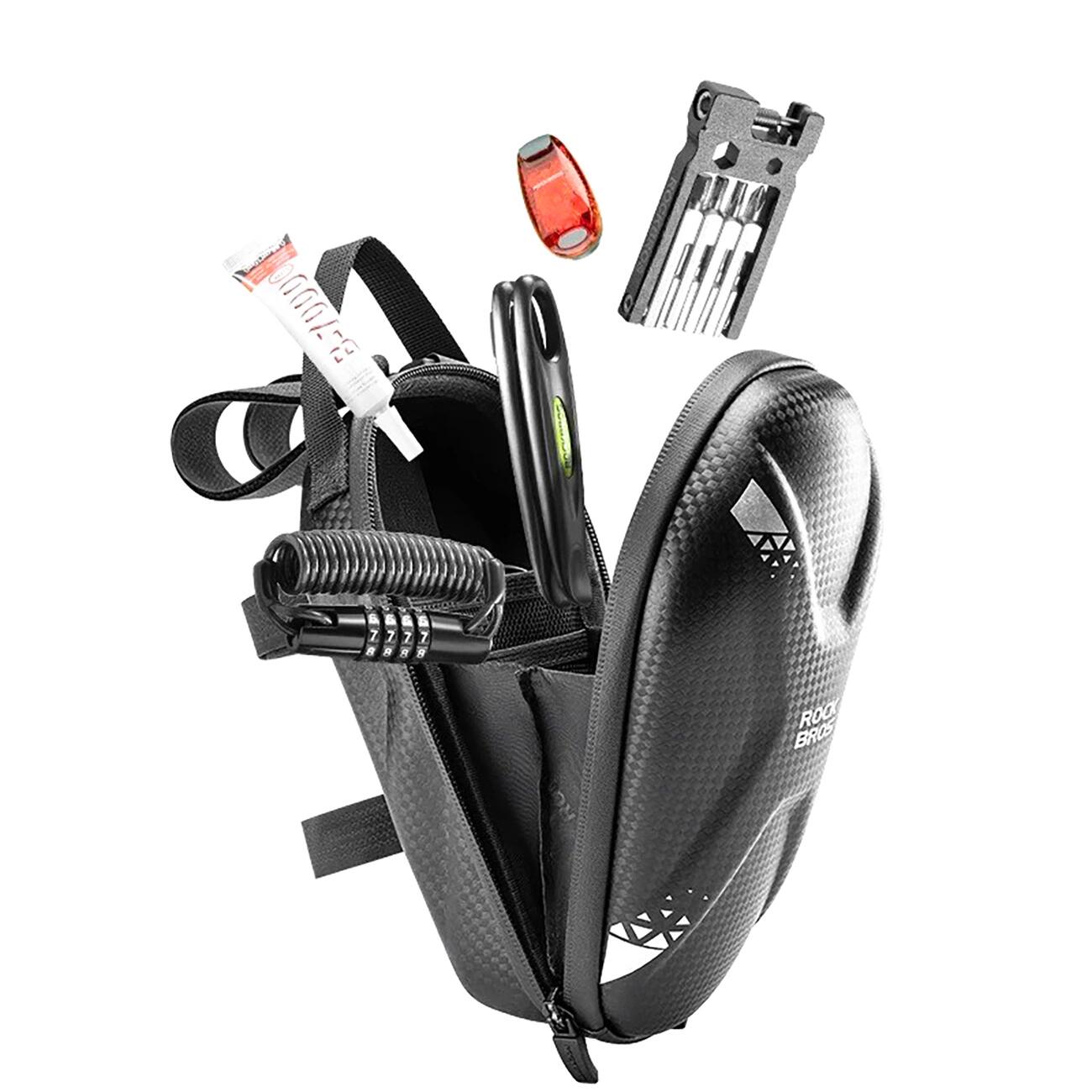 Sacoche guidon Rockbros 3011006301 1,3 L noire imperméable 3/7